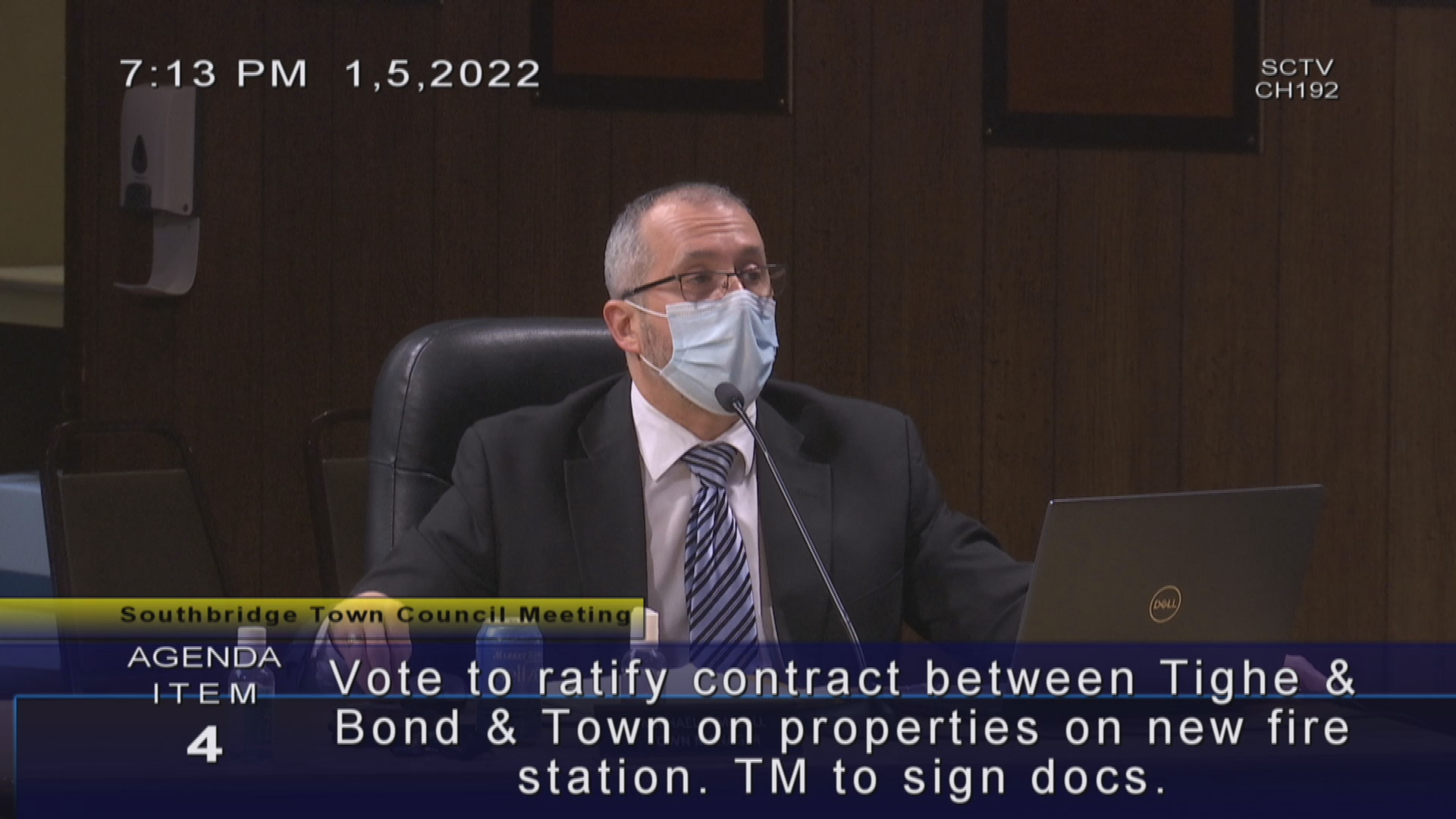 Thumbnail image for Special Town Council Meeting - 1/5/2022