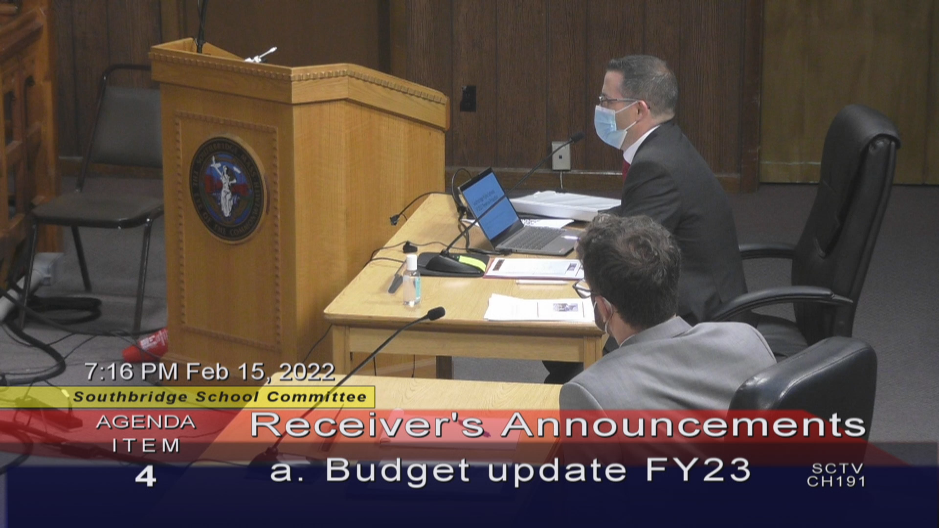 Thumbnail image for School Committee - 2/15/2022