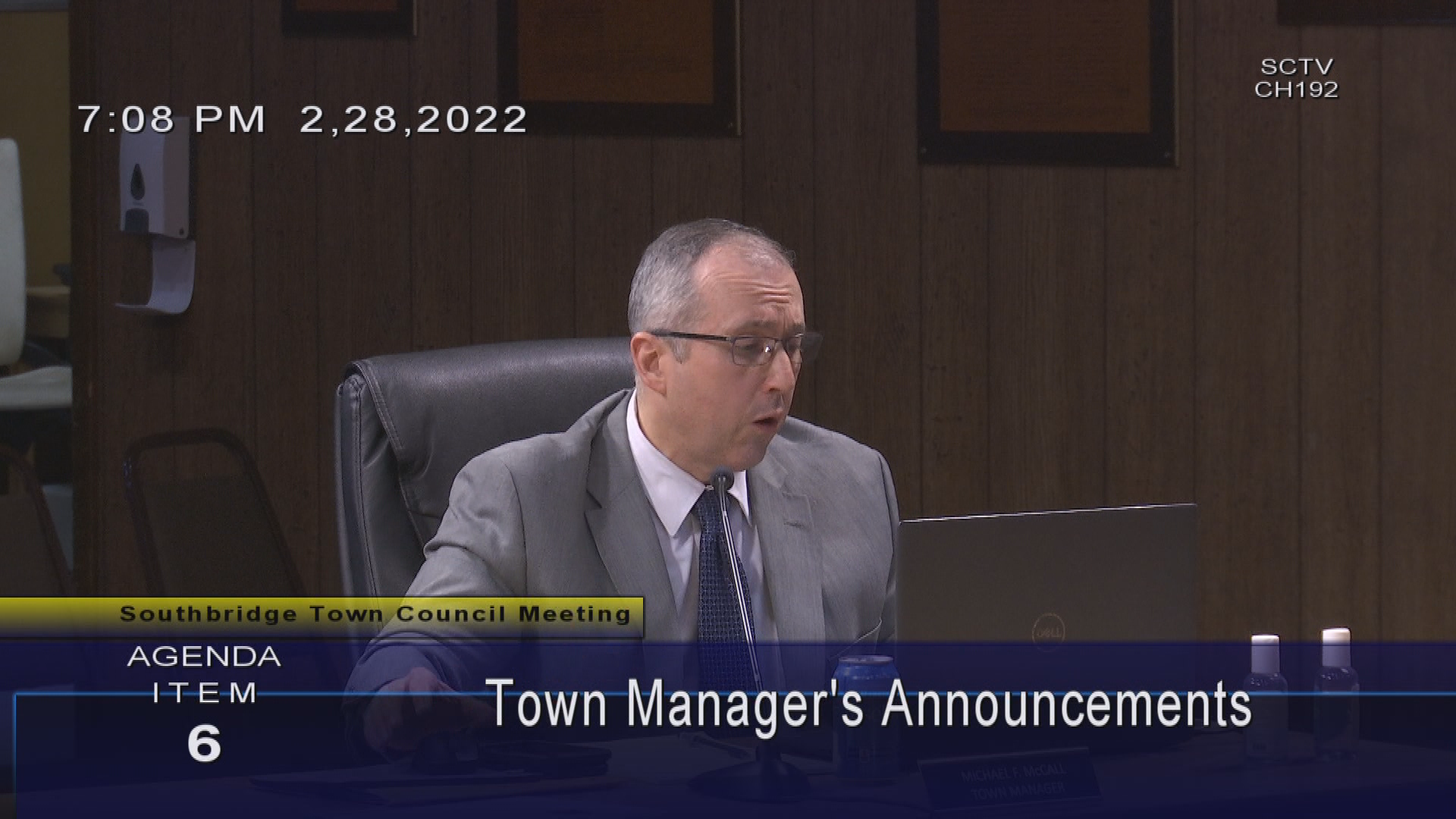 Thumbnail image for Town Council Meeting - 2/28/2022