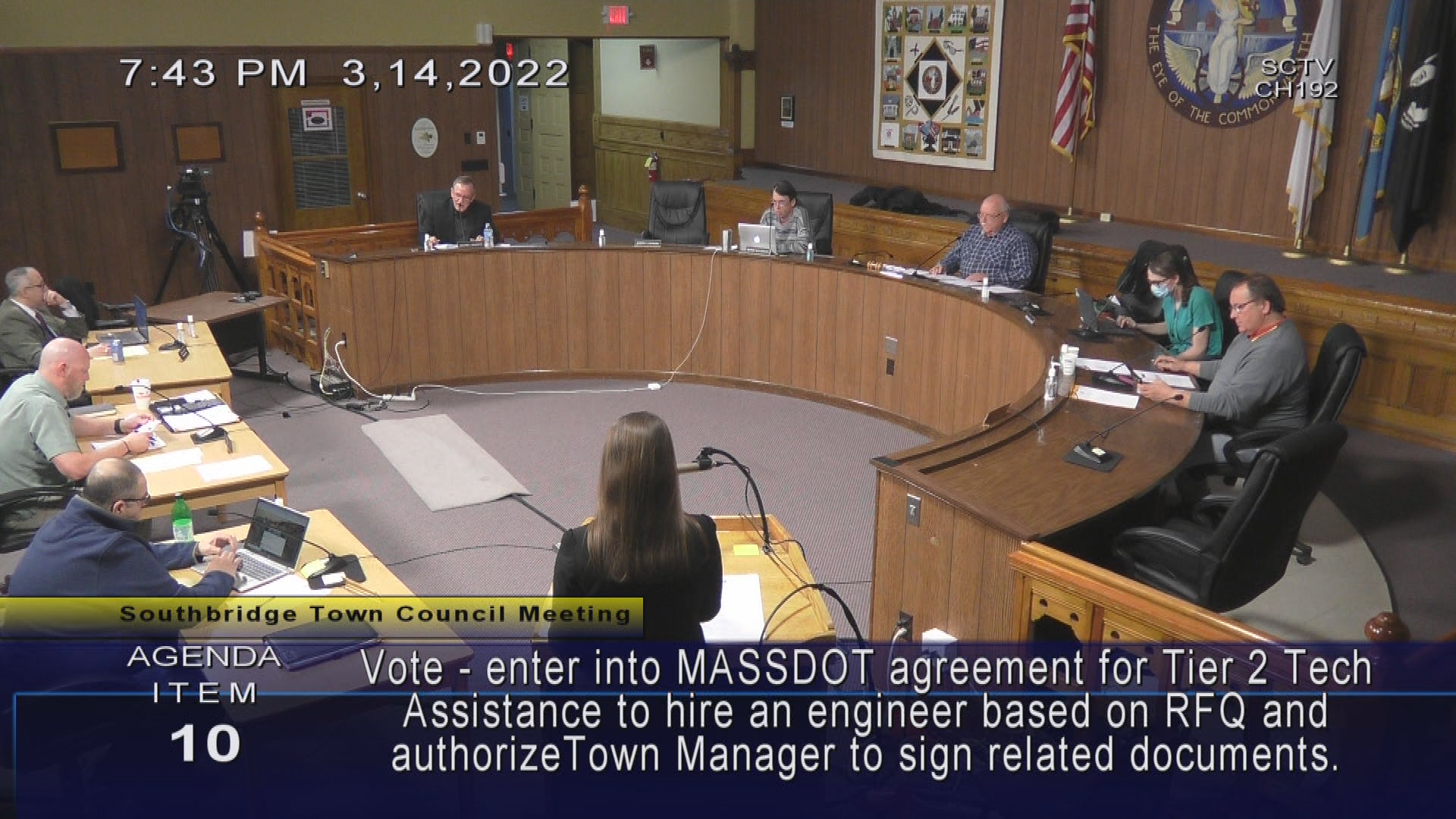 Thumbnail image for Town Council Meeting - 3/14/2022