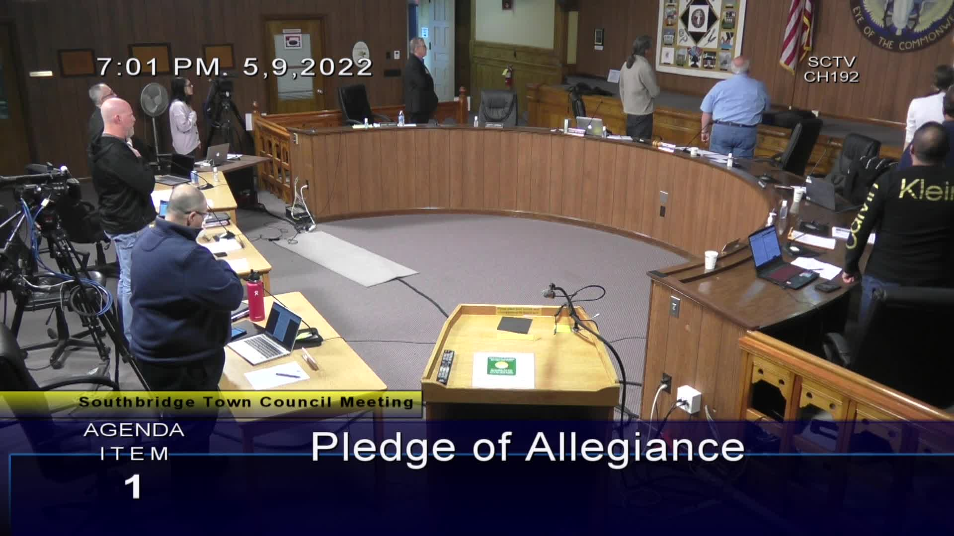 Thumbnail image for Town Council Meeting - 5/9/2022