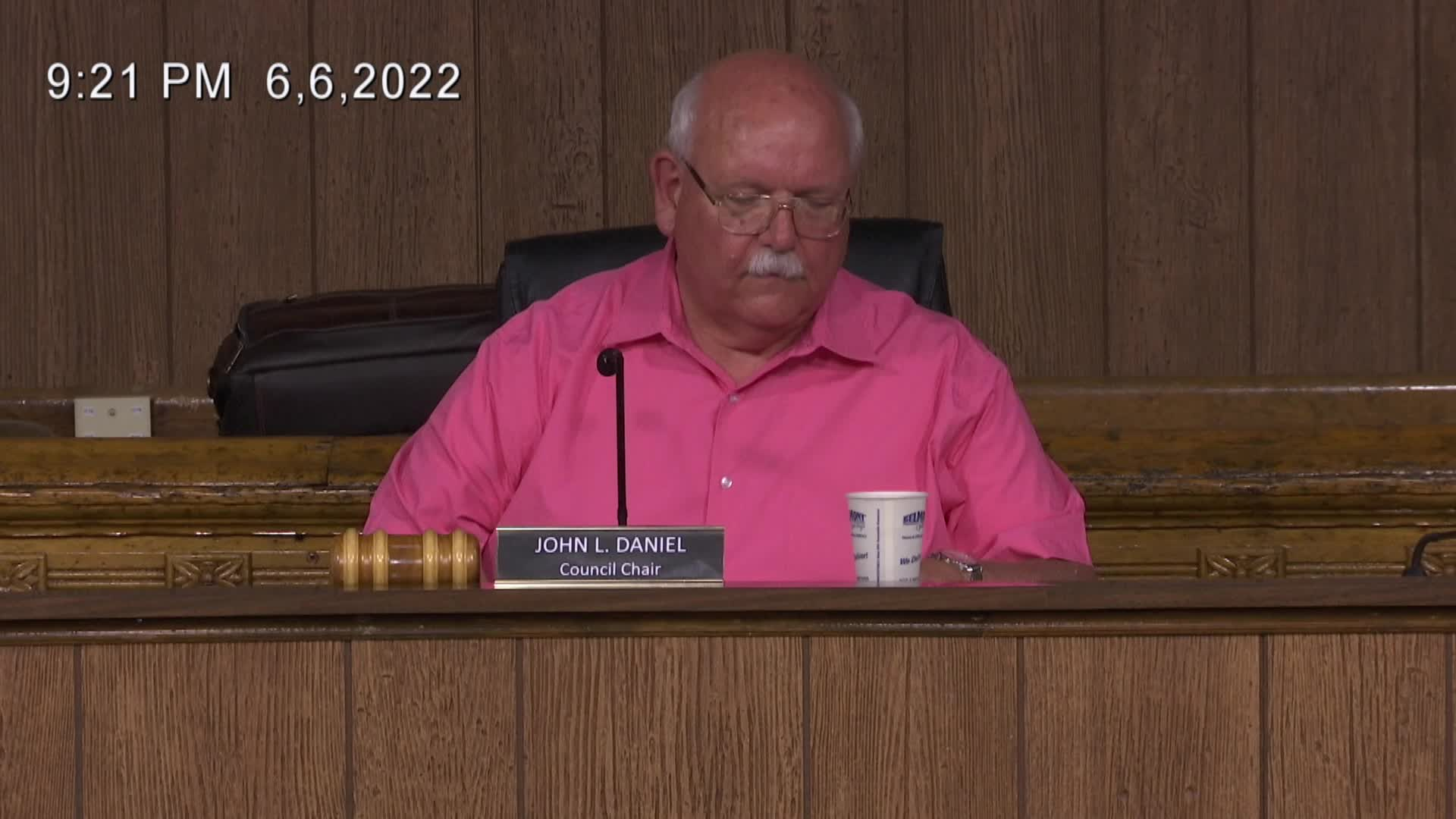 Thumbnail image for Town Council Meeting - 6/6/2022, Part 2 of 2.