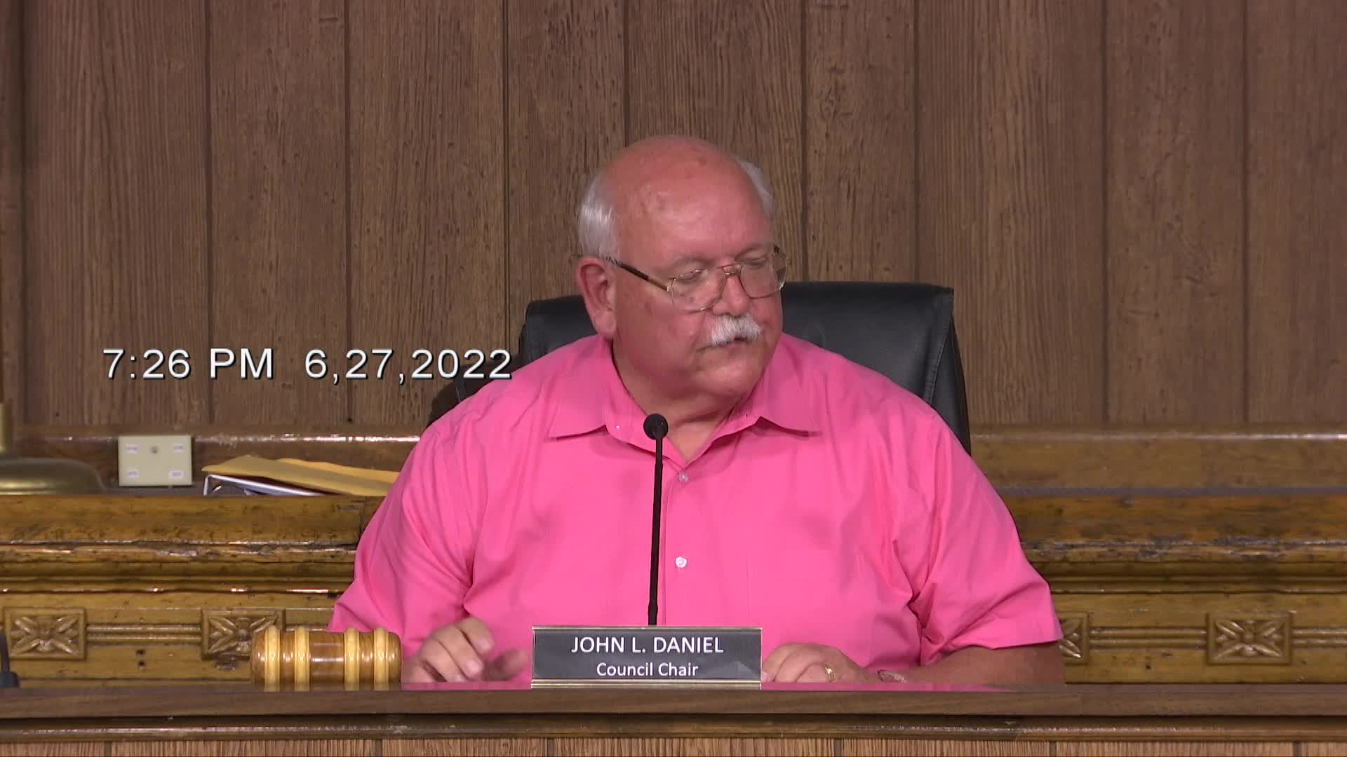 Thumbnail image for Town Council Meeting - 6/27/2022, Pt. 1