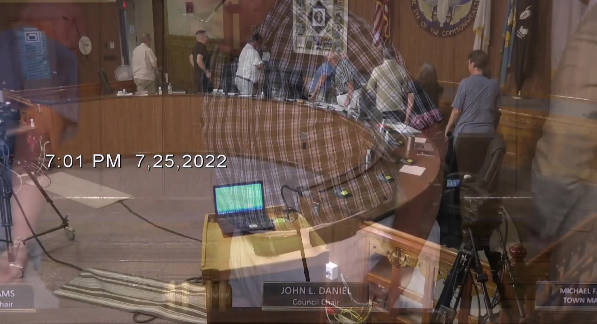 Thumbnail image for Town Council Meeting - 7/25/2022