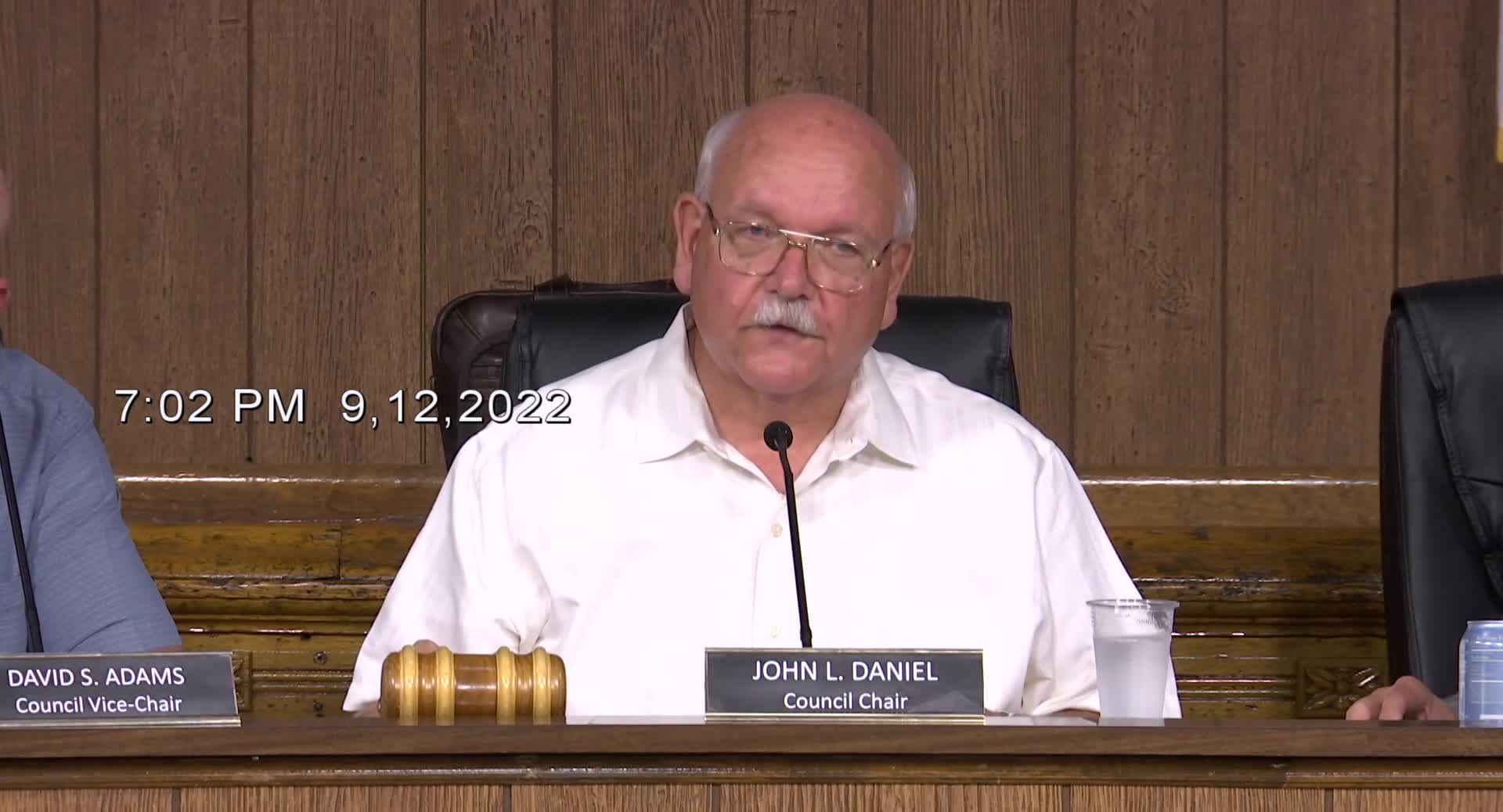 Thumbnail image for Town Council Meeting - 9/12/2022