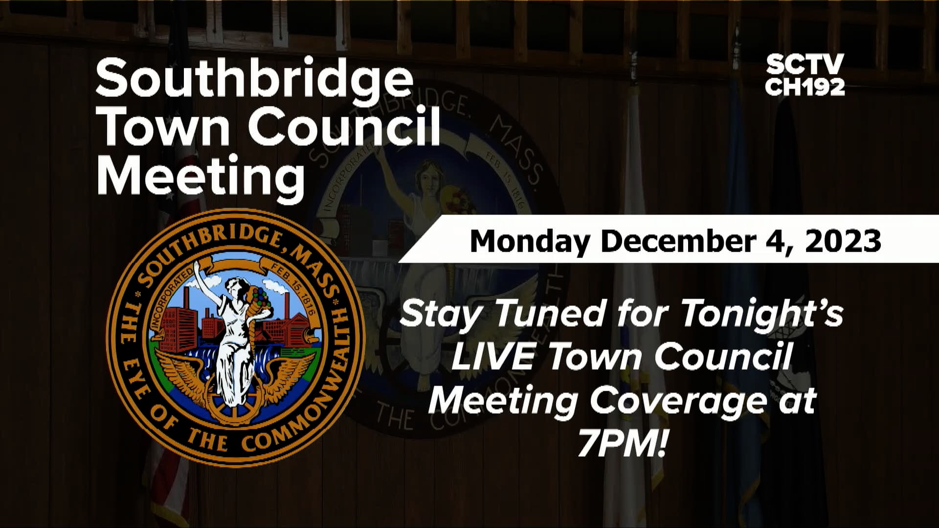 Thumbnail image for Town Council Meeting - 12_4_2023