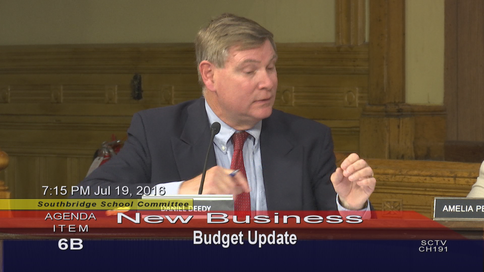Thumbnail image for School Committee Meeting - 7/19/2016