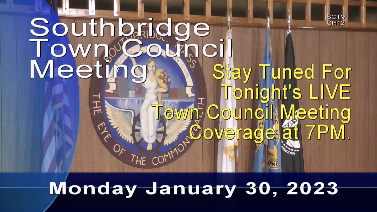 Thumbnail image for Town Council Meeting - 1/30/2023