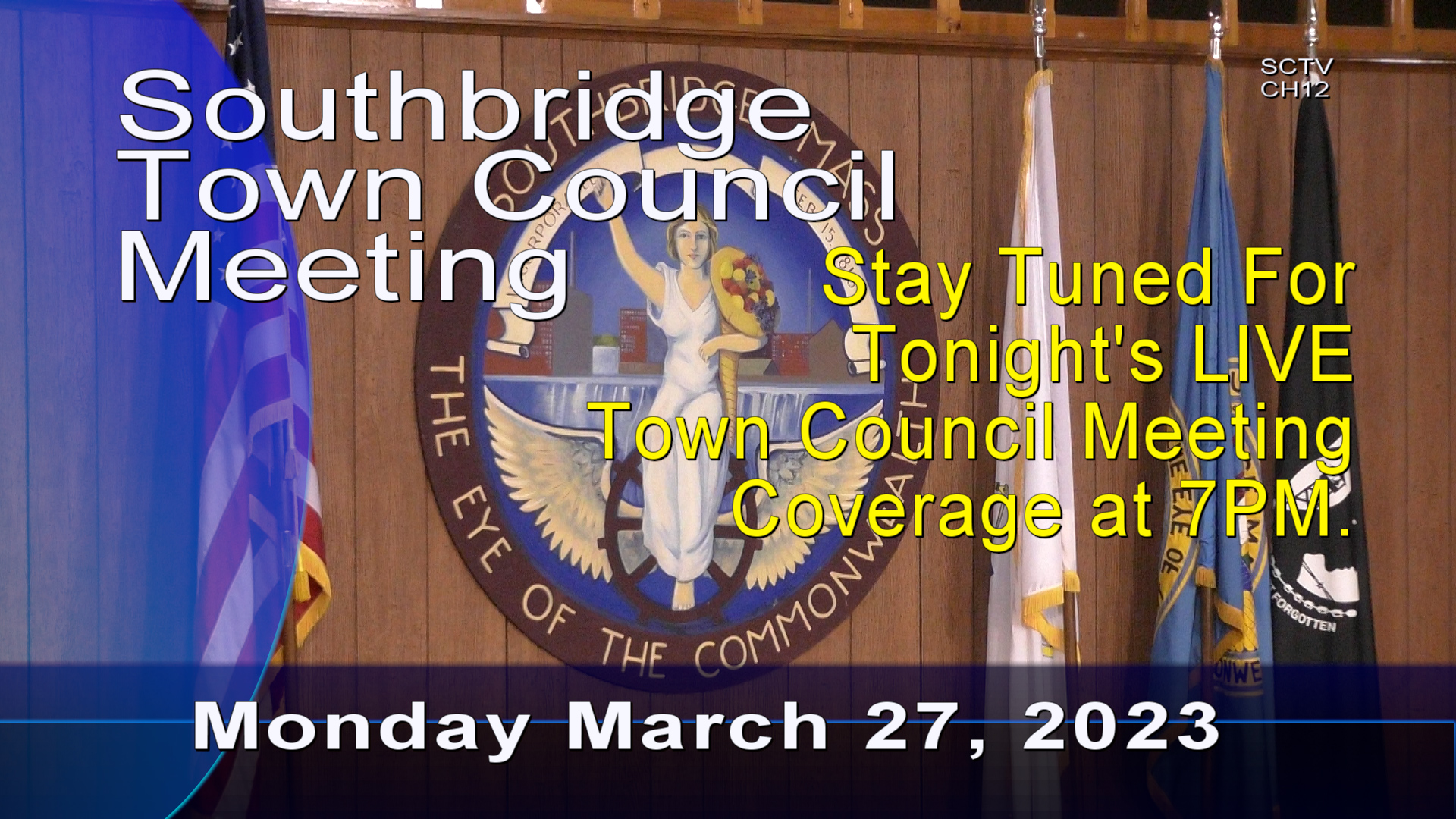 Thumbnail image for Town Council Meeting - 3-27-2023