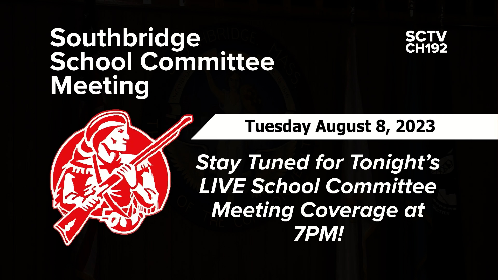 Thumbnail image for Southbridge School Committee 8-8-23