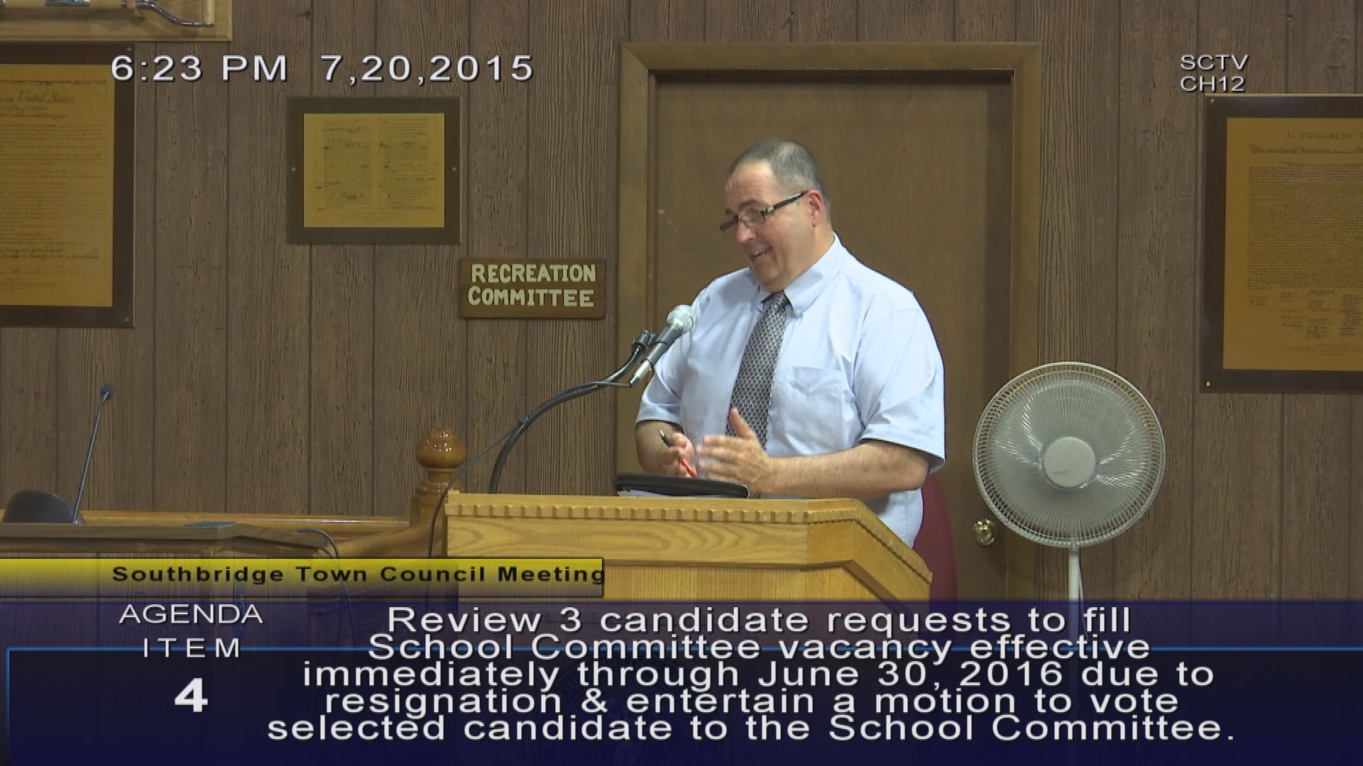 Thumbnail image for Joint Town Council/School Committee Meeting 7/20/2015